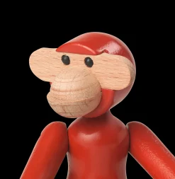Kay Bojesen Abe mini i rød fra serien Monkey | Køb her Hot