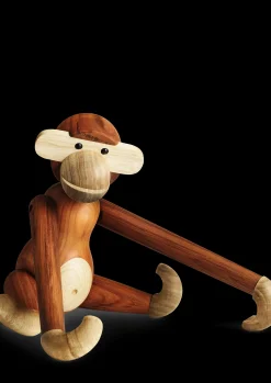 Kay Bojesen Abe stor i træ fra serien Monkey | Køb her Clearance