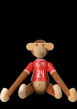 Kay Bojesen Abe x DBU Herre 2024 stor teak/limba - Køb her New