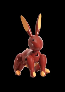 Kay Bojesen Kanin H16 cm i rød fra serien Other animals New