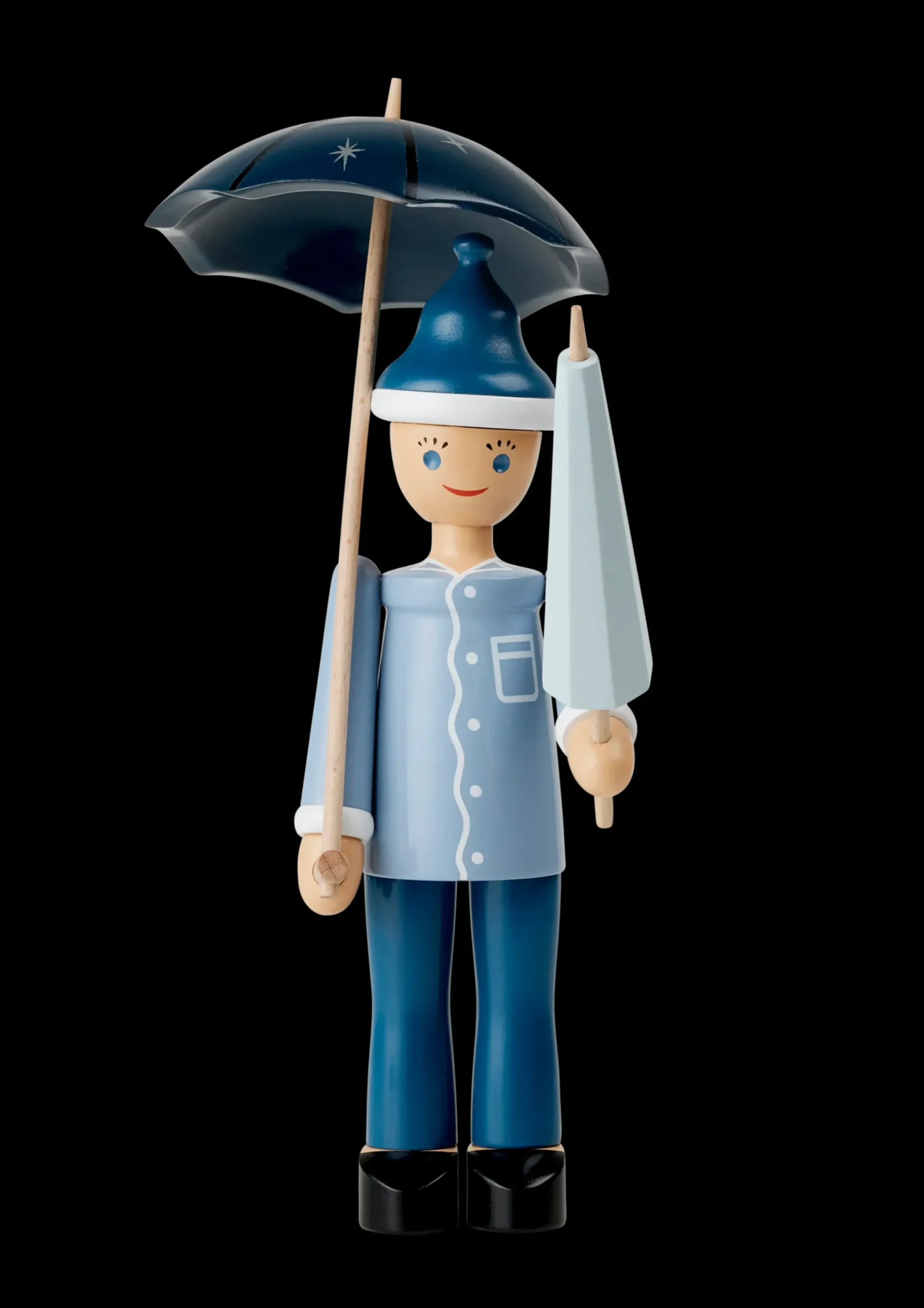 Kay Bojesen Ole Lukøje H21 i blå fra serien Figurines Outlet