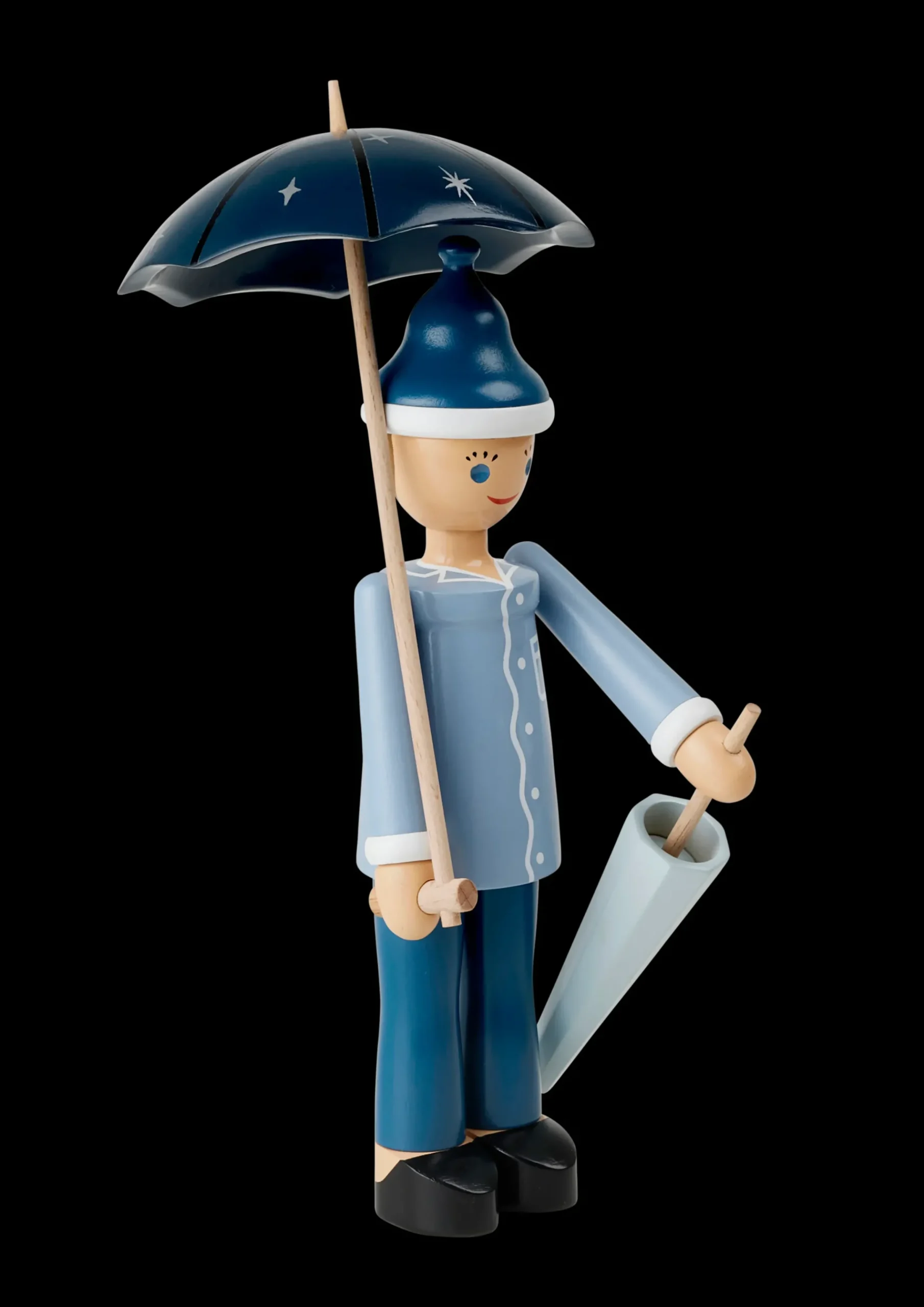 Kay Bojesen Ole Lukøje H21 i blå fra serien Figurines Outlet