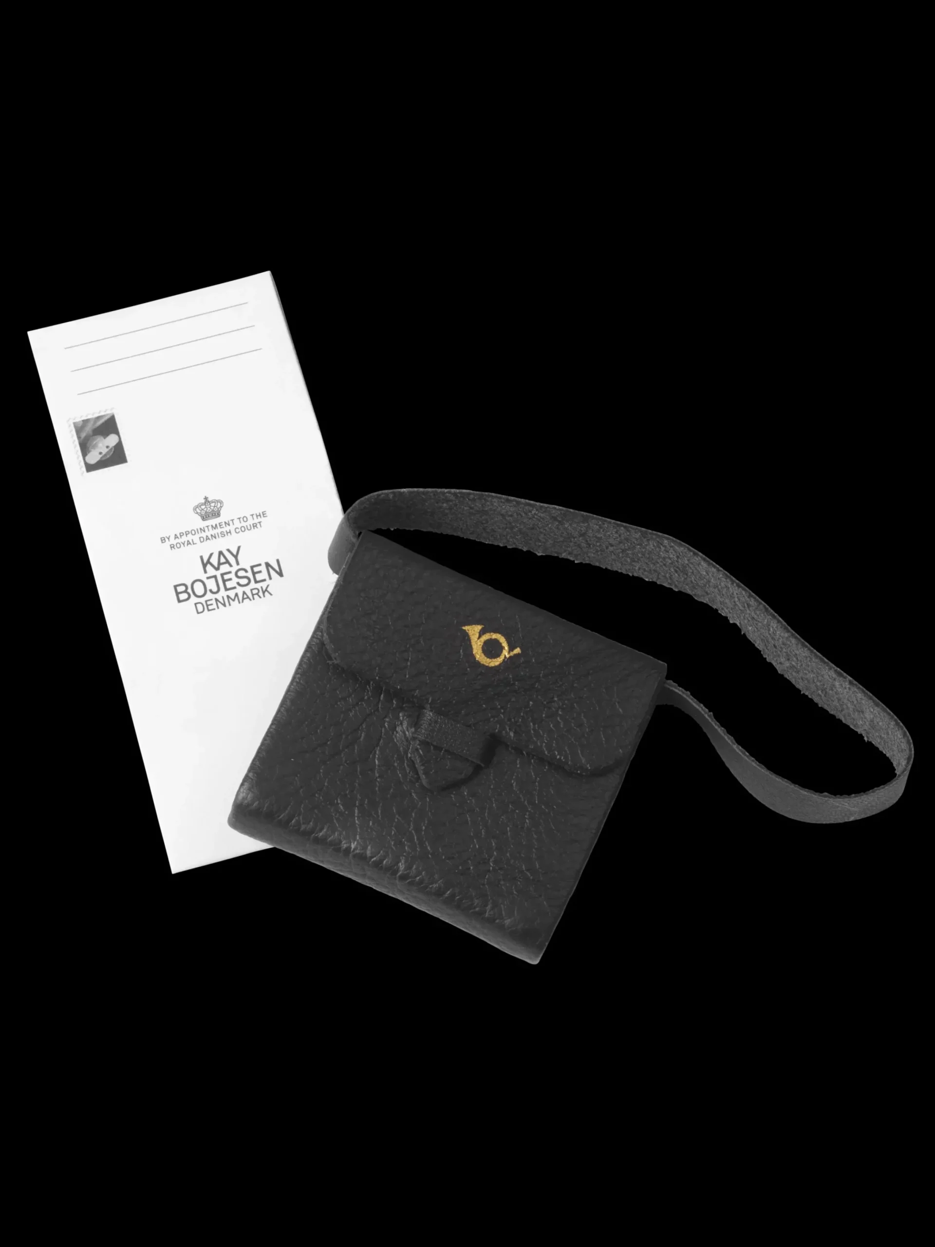 Kay Bojesen Postmand taske med brev (39241) sort | Køb her Discount