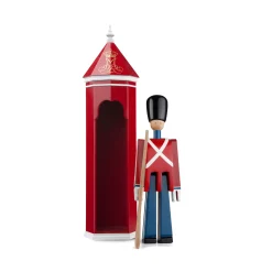 Kay Bojesen Skilderhus H36 cm i rød fra serien Figurines New