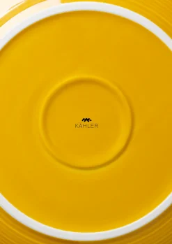 Kähler Colore Bordfad Ø34 cm saffron yellow | Køb her Best