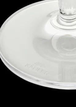 Kähler Hammershøi Champagneglas 24 cl klar 2 stk. | Køb her Outlet