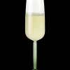 Kähler Hammershøi Champagneglas 24 cl grøn 2 stk. | Køb her