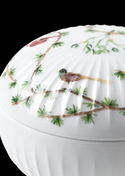 Kähler Hammershøi Christmas Bonbonniere Ø12 cm hvid m. deko Online