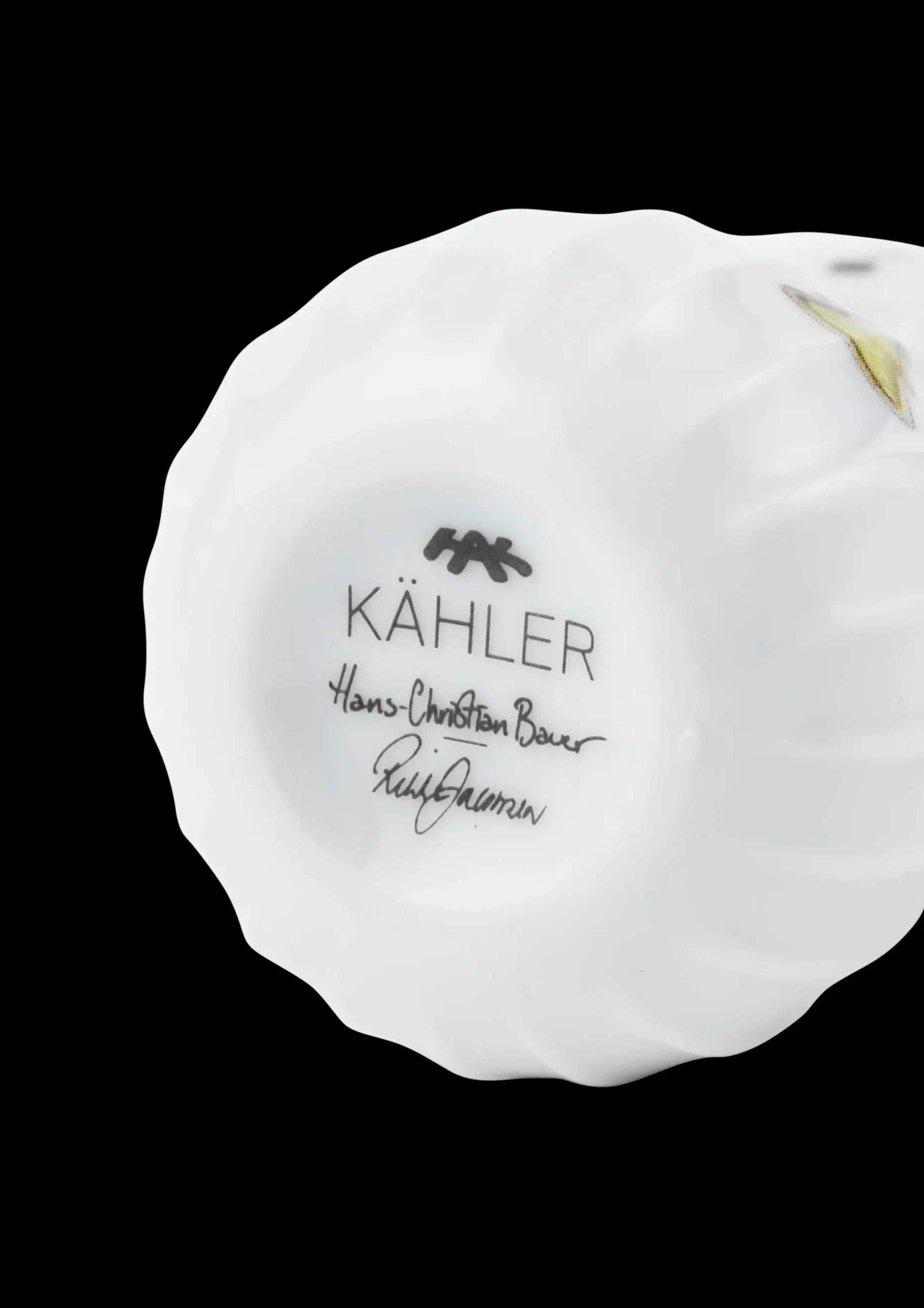 Kähler Hammershøi Christmas Snedreng H9 hvid m. deko Online