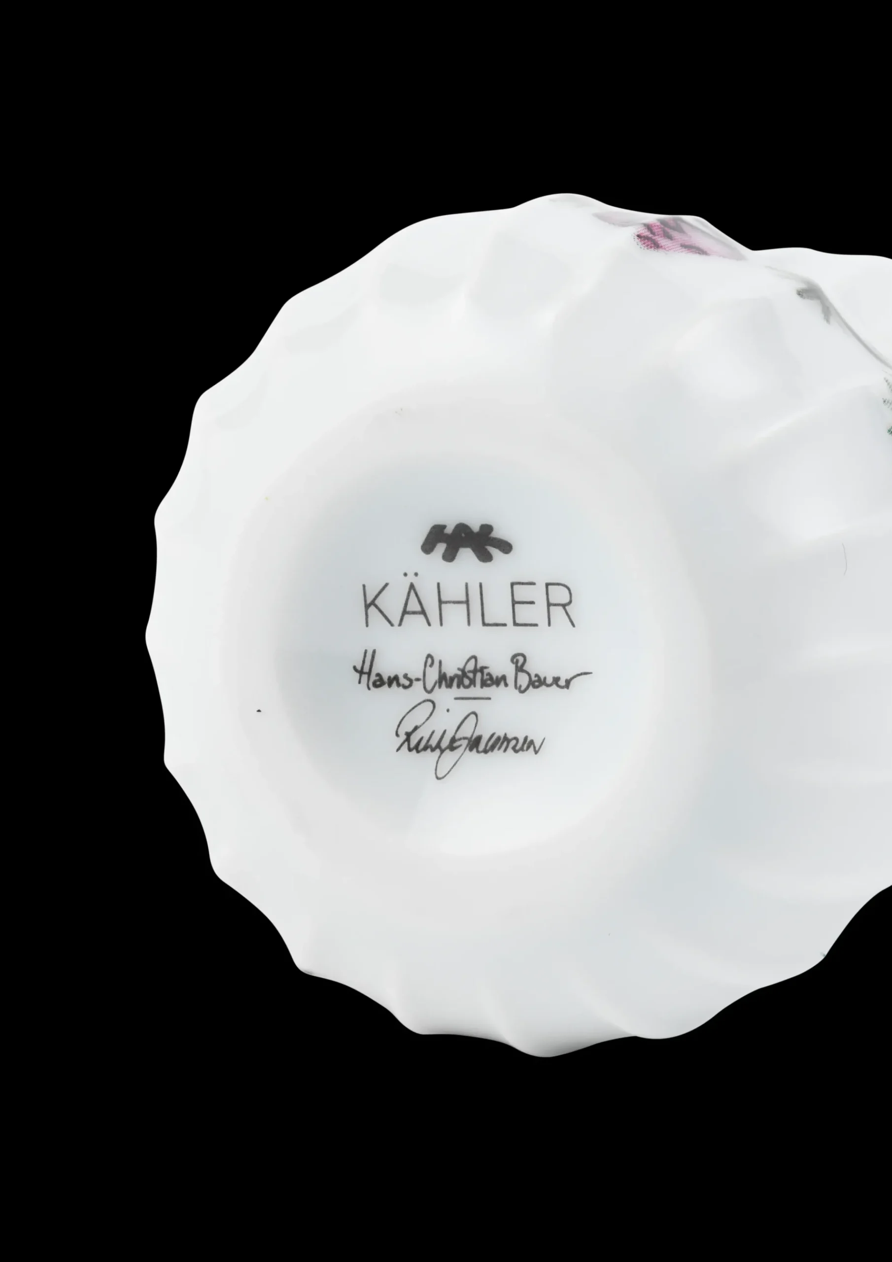 Kähler Hammershøi Christmas Snemand H11.5 hvid m. deko Outlet
