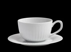 Kähler Hammershøi Kaffekop m. underkop 25 cl hvid | Køb her Hot