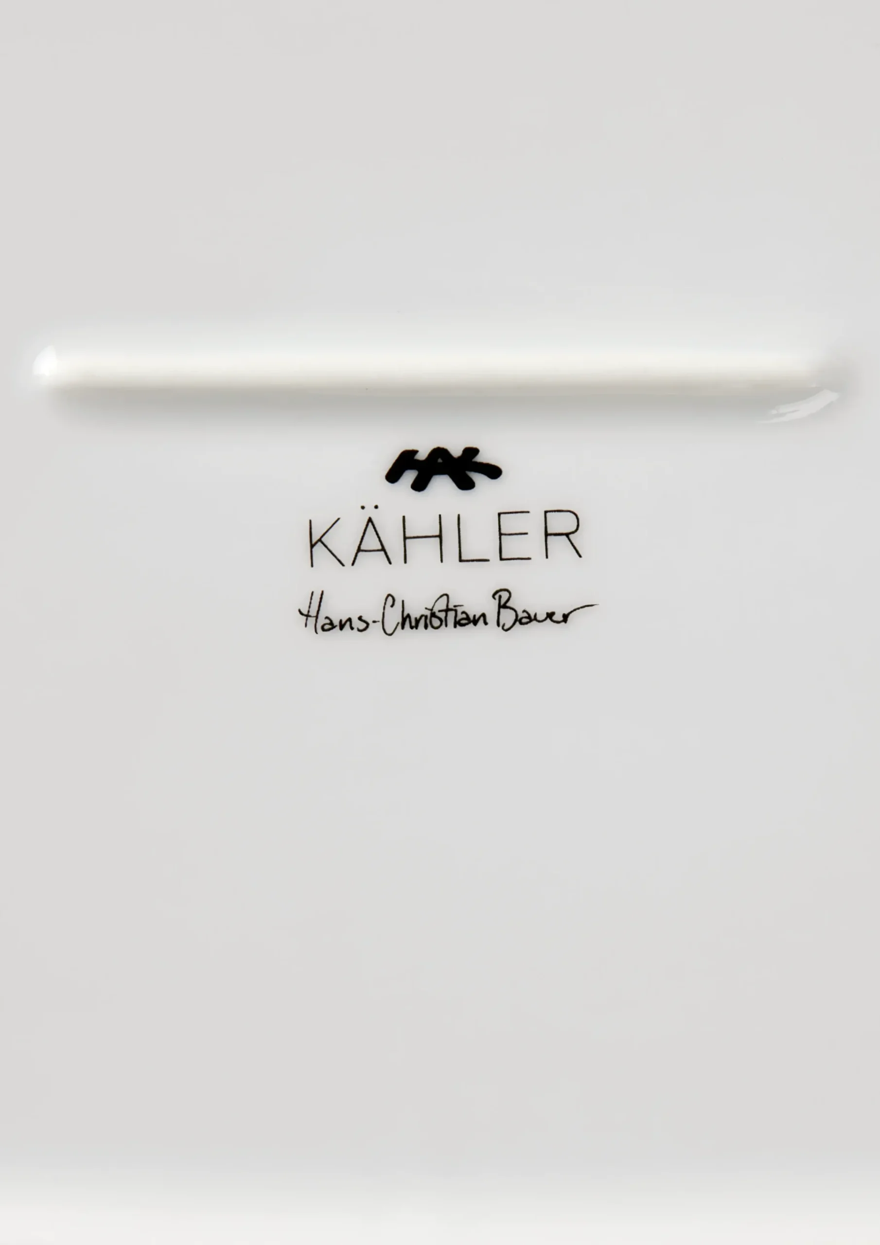 Kähler Hammershøi Ovalt serveringsfad 40x22.5 hvid | Køb her Clearance