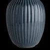 Kähler Hammershøi Vase H25.5 antracitgrå (15386) | Køb her Best
