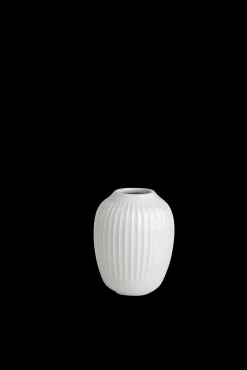 Kähler Hammershøi Vase H10.5 hvid (15370) | Køb her Best