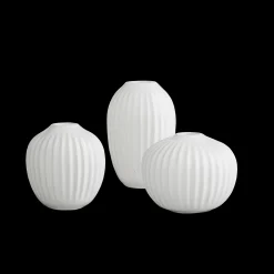 Kähler Hammershøi Vase miniature hvid 3 stk. | Køb her Clearance