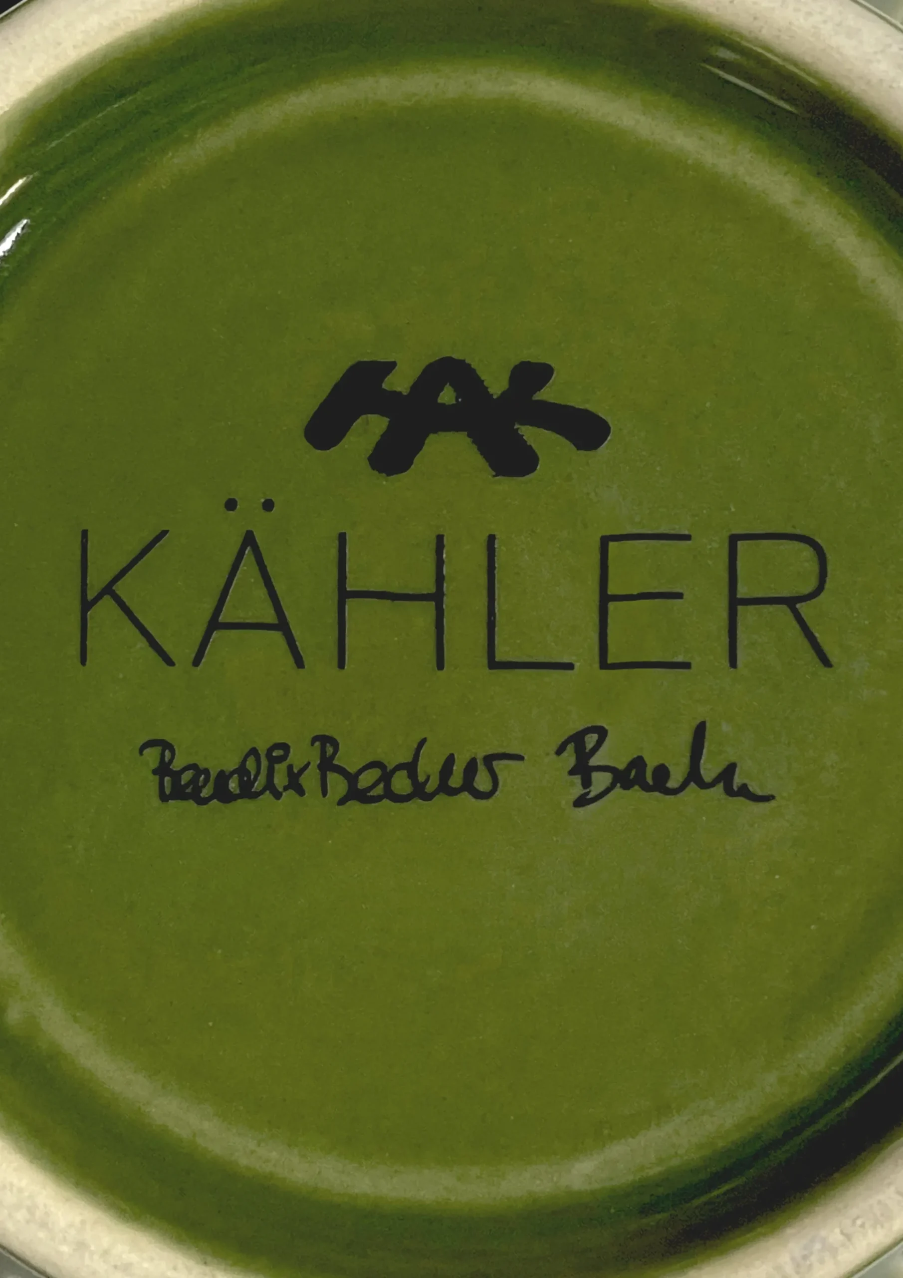 Kähler Orangery Fyrfadsstage Ø9.5 cm green garden | Køb her New