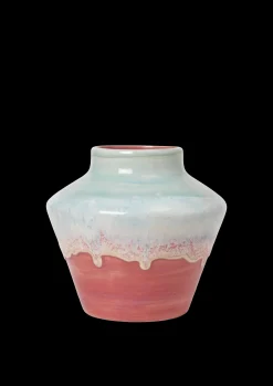 Kähler Poppery Vase H20.5 cm mint/pink | Køb hos os Online