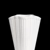 Kähler Unfold Vase H20.5 cm i hvid fra serien Hammershøi Clearance