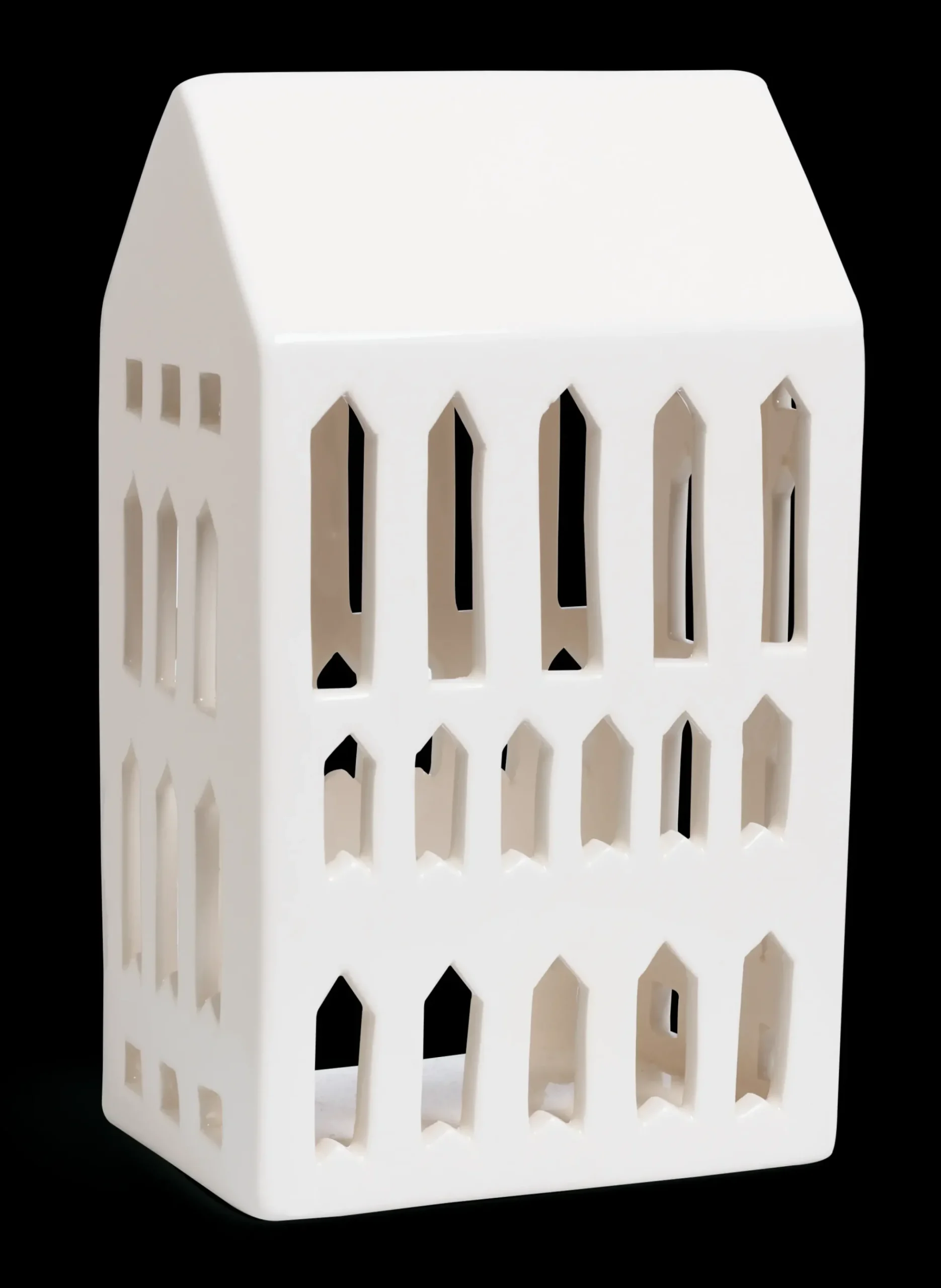 Kähler Urbania Lyshus Kirke hvid (12442) | Køb her Outlet