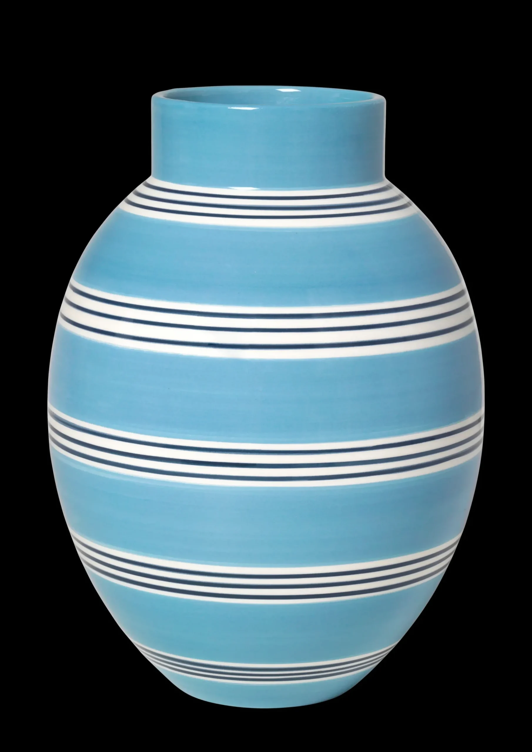 Kähler Vase H30 cm i blå fra serien Omaggio Nuovo | Køb her Sale