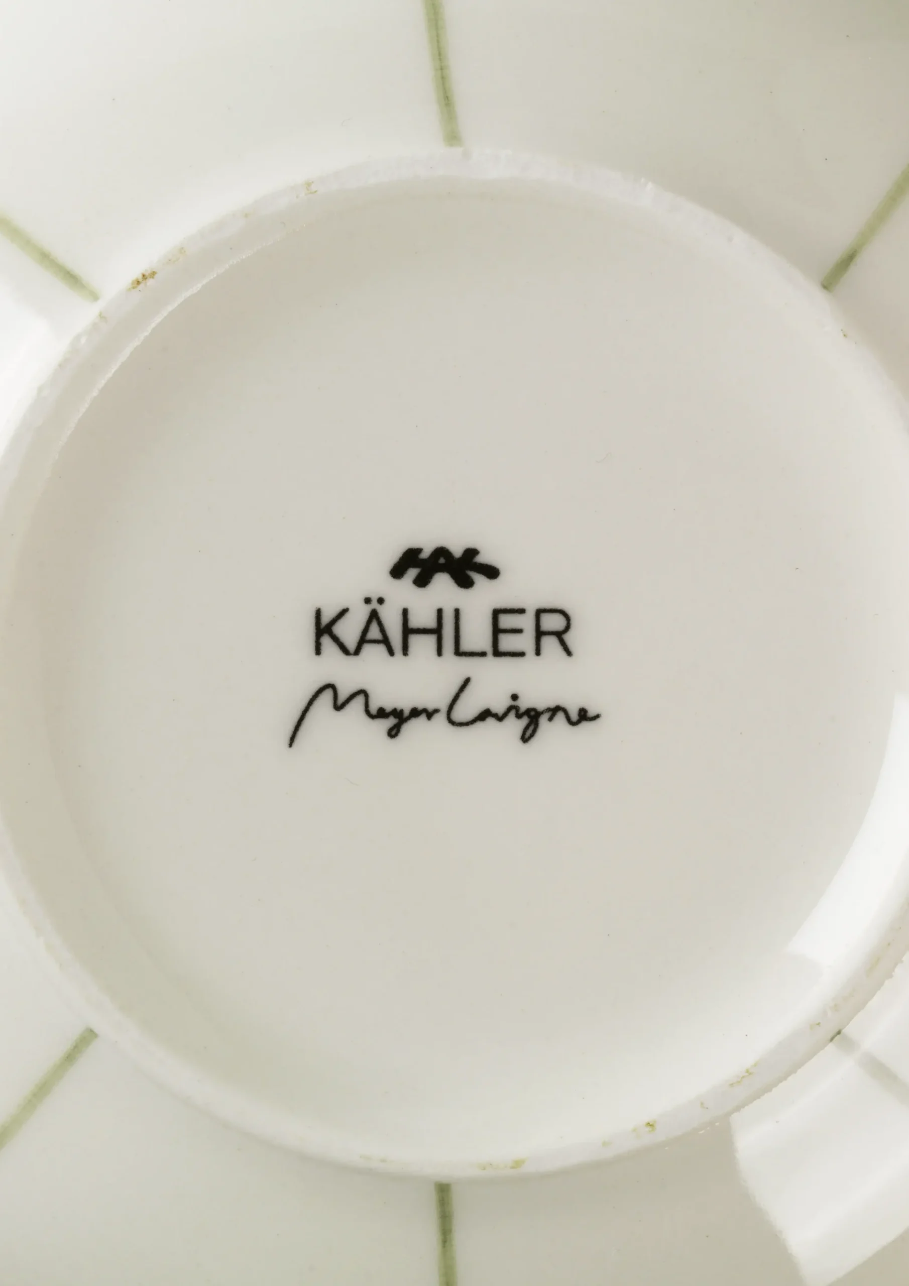 Kähler Vase H20 cm i grøn fra serien Signature | Køb her Discount