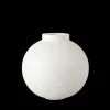 Kähler Vase H20 cm i hvid fra serien Globo | Køb her Clearance