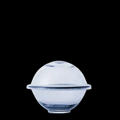 Lyngby Porcelæn Chapeau Bonbonniere midnight blue glas Outlet