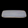 Lyngby Porcelæn DAN|Ild Serveringsfad 27x27 stribe | Køb her Outlet
