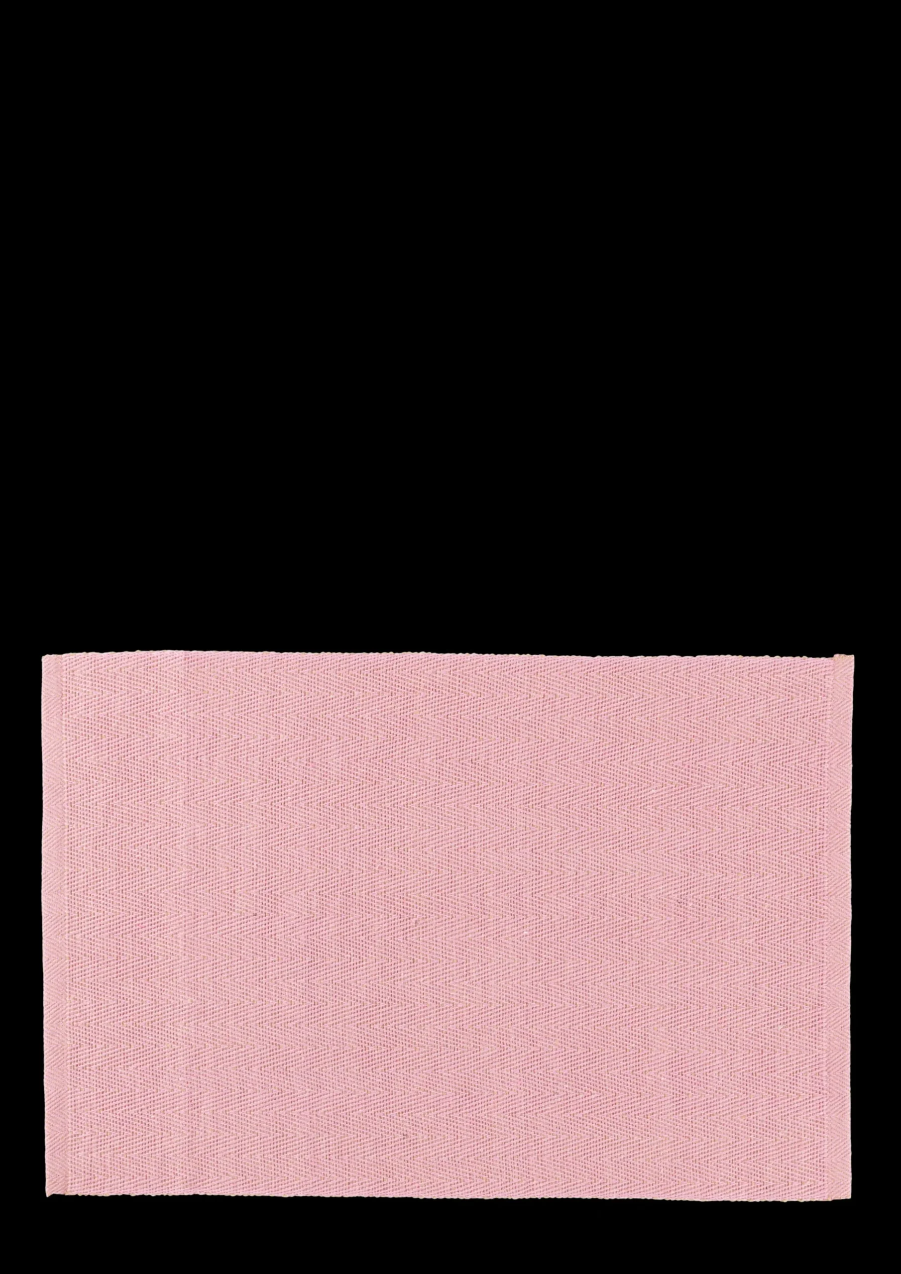Lyngby Porcelæn Herringbone Dækkeserviet 43x30 cm rosa Clearance