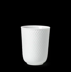 Lyngby Porcelæn Krus 33 cl i hvid fra serien Rhombe Sale