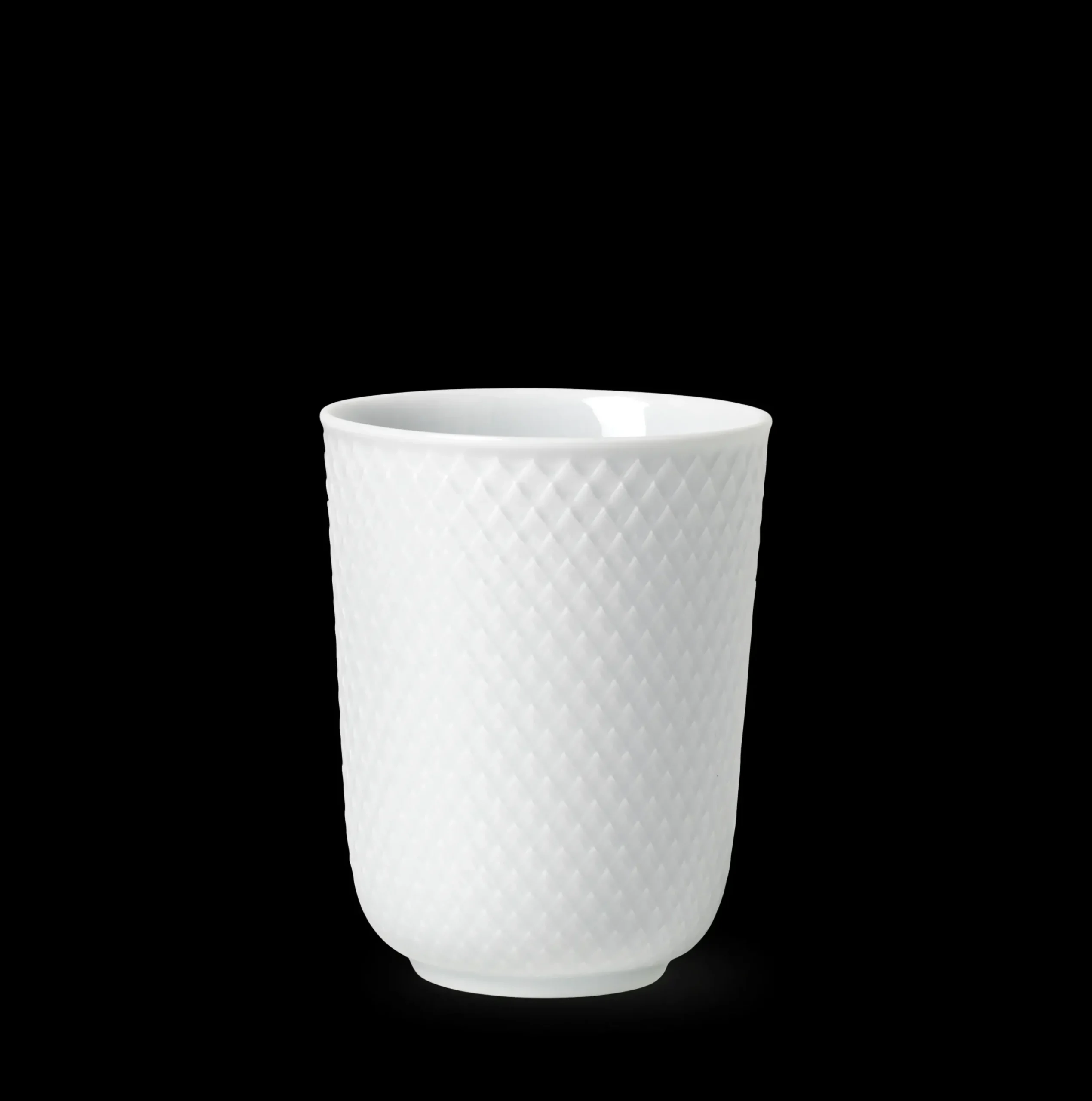 Lyngby Porcelæn Krus 33 cl i hvid fra serien Rhombe Sale