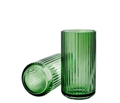 Lyngby Porcelæn Lyngby Vase copenhagen green mundblæst glas Outlet