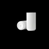 Lyngby Porcelæn Lyngby Vase H20.5 hvid porcelæn | Køb her Online