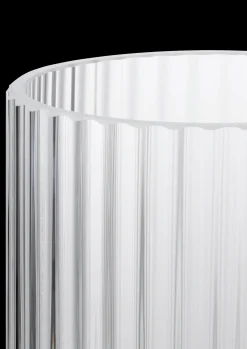 Lyngby Porcelæn Lyngby Vase H20.5 klar mundblæst glas Discount