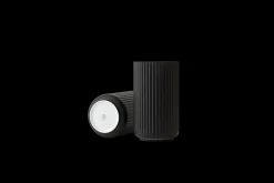 Lyngby Porcelæn Lyngby Vase H38 sort porcelæn | Køb her Discount