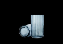 Lyngby Porcelæn Lyngby Vase midnight blue mundblæst glas Outlet