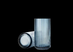 Lyngby Porcelæn Lyngby Vase midnight blue mundblæst glas Online