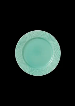 Lyngby Porcelæn Rhombe Color Frokosttallerken Ø21 cm aqua Discount