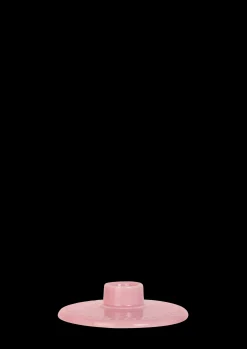 Lyngby Porcelæn Rhombe Color Kronelysestage H3 rosa | Køb nu Hot