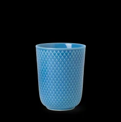 Lyngby Porcelæn Rhombe Color Krus 33 cl blå | Køb her Discount