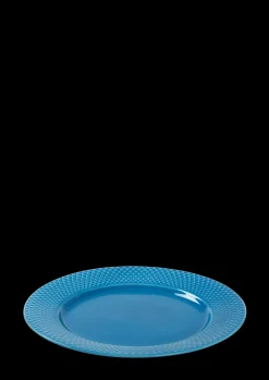 Lyngby Porcelæn Rhombe Color Middagstallerken Ø27 cm blå Hot