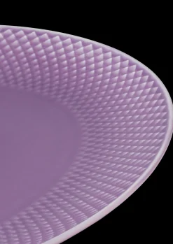 Lyngby Porcelæn Rhombe Color Ovalt serveringsfad lys lilla Online