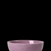 Lyngby Porcelæn Rhombe Color Skål Ø15.5 cm lilla | Køb her Outlet