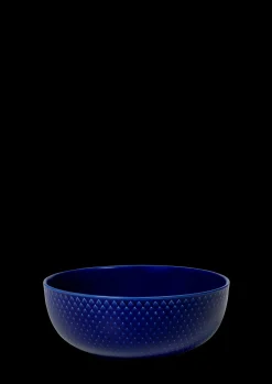 Lyngby Porcelæn Rhombe Color Skål Ø15.5 cm mørk blå Clearance