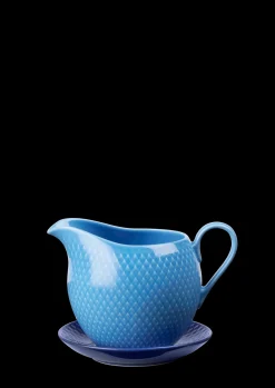 Lyngby Porcelæn Rhombe Color Saucekande 67 cl blå | Køb her Online
