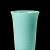Lyngby Porcelæn Rhombe Color Vase aqua porcelæn | Køb her Clearance