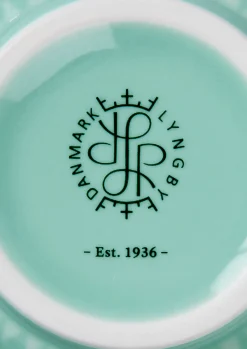 Lyngby Porcelæn Rhombe Color Vase aqua porcelæn | Køb her Clearance