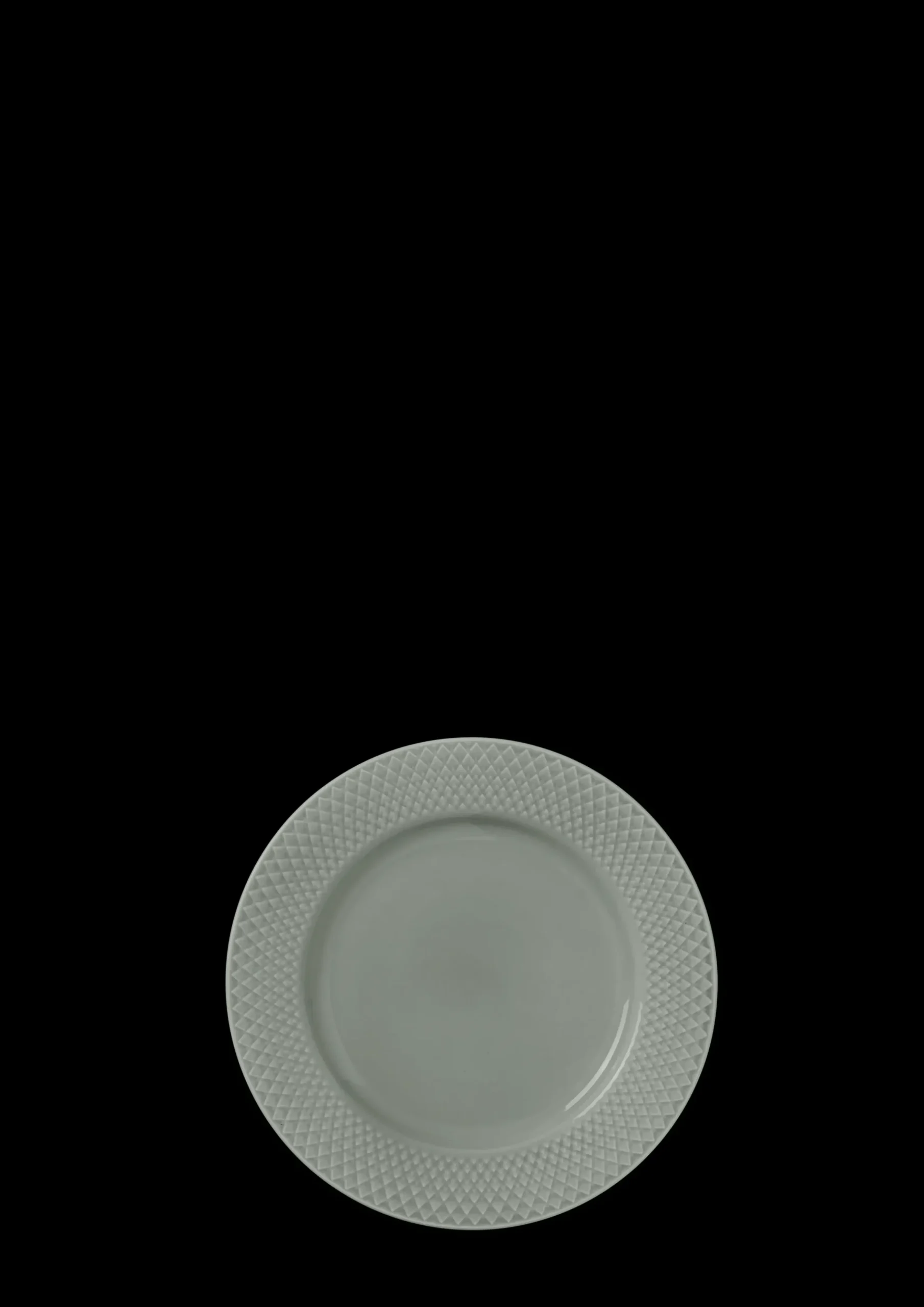 Lyngby Porcelæn Rhombe Earth Frokosttallerken Ø21 cm moss Hot