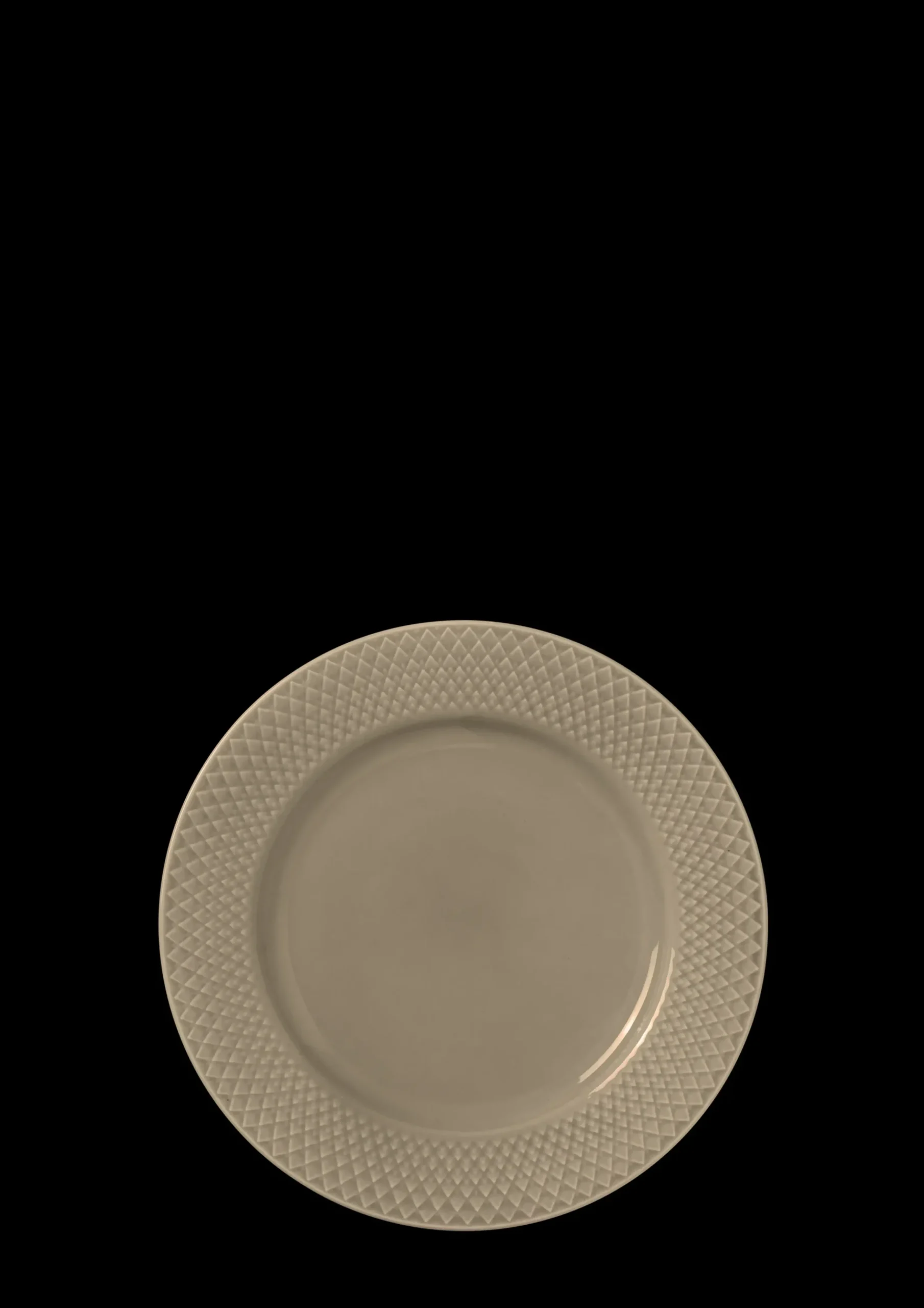 Lyngby Porcelæn Rhombe Earth Frokosttallerken Ø23 cm clay New