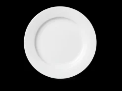 Lyngby Porcelæn Rhombe Tallerken Ø23 cm hvid | Køb her New